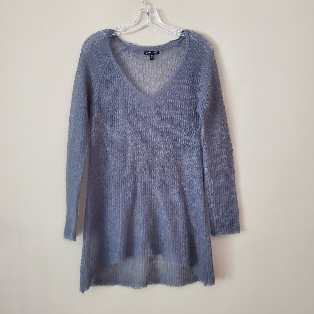 EILEEN FISHER Women's Gray Top Size XS Gray